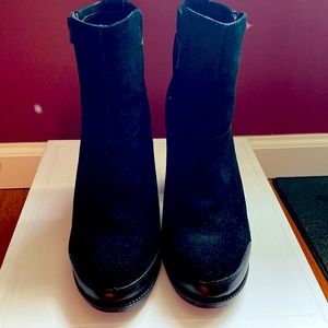 G-Star Female Labour Zip Boots Shoes Black in size 39